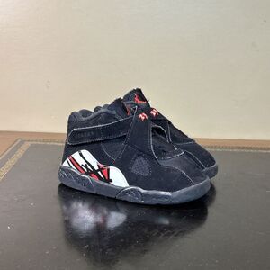 Jordan Kids Black and Red Sneakers